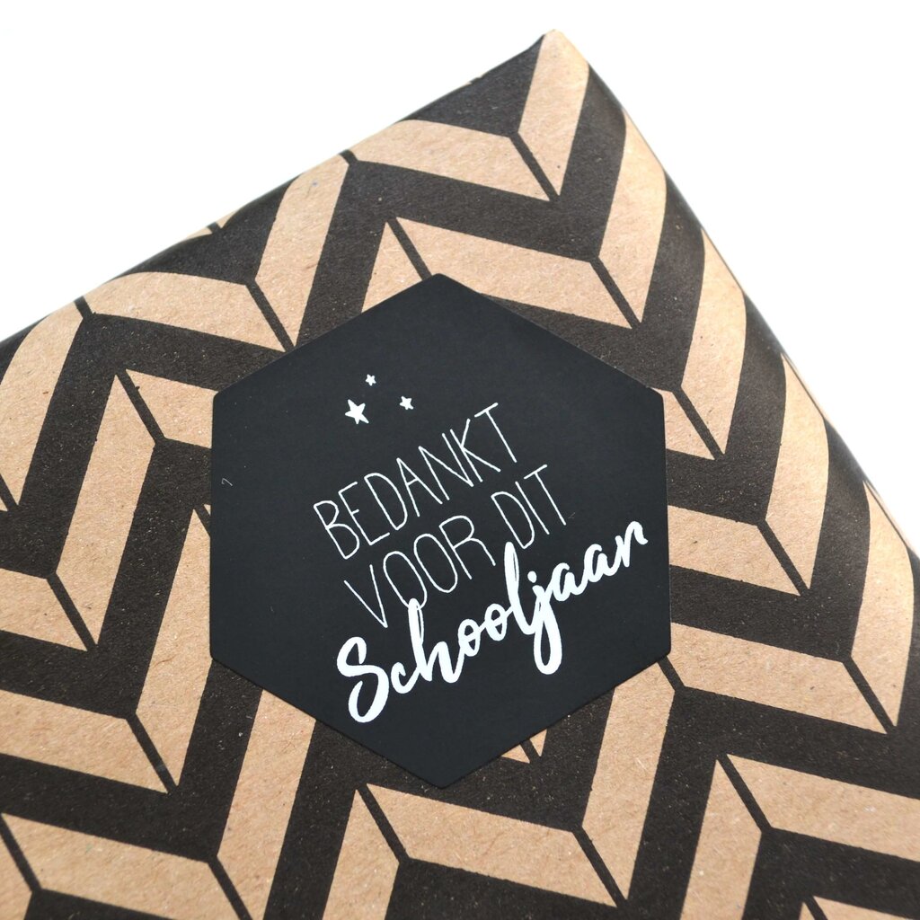 Sluitsticker - Bedankt voor dit schooljaar 10x