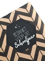 Sluitsticker - Bedankt voor dit schooljaar 10x