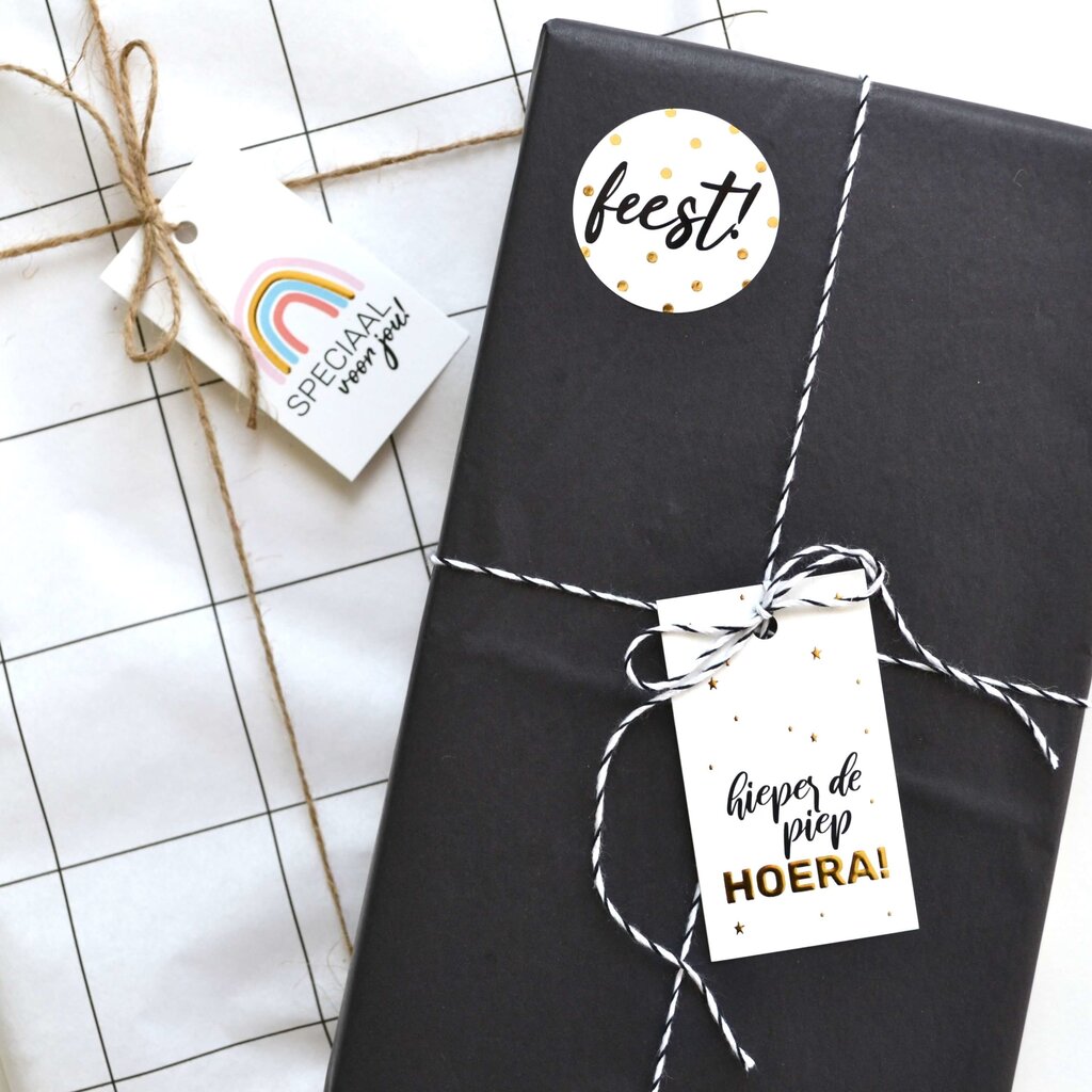 Sluitsticker - Feest! 10x