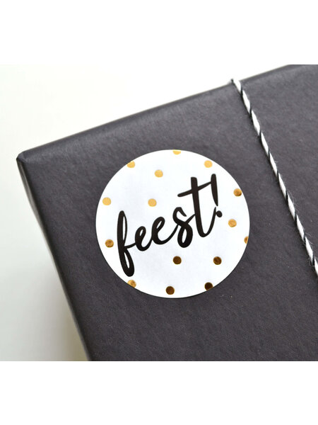 Sluitsticker - Feest! 10x