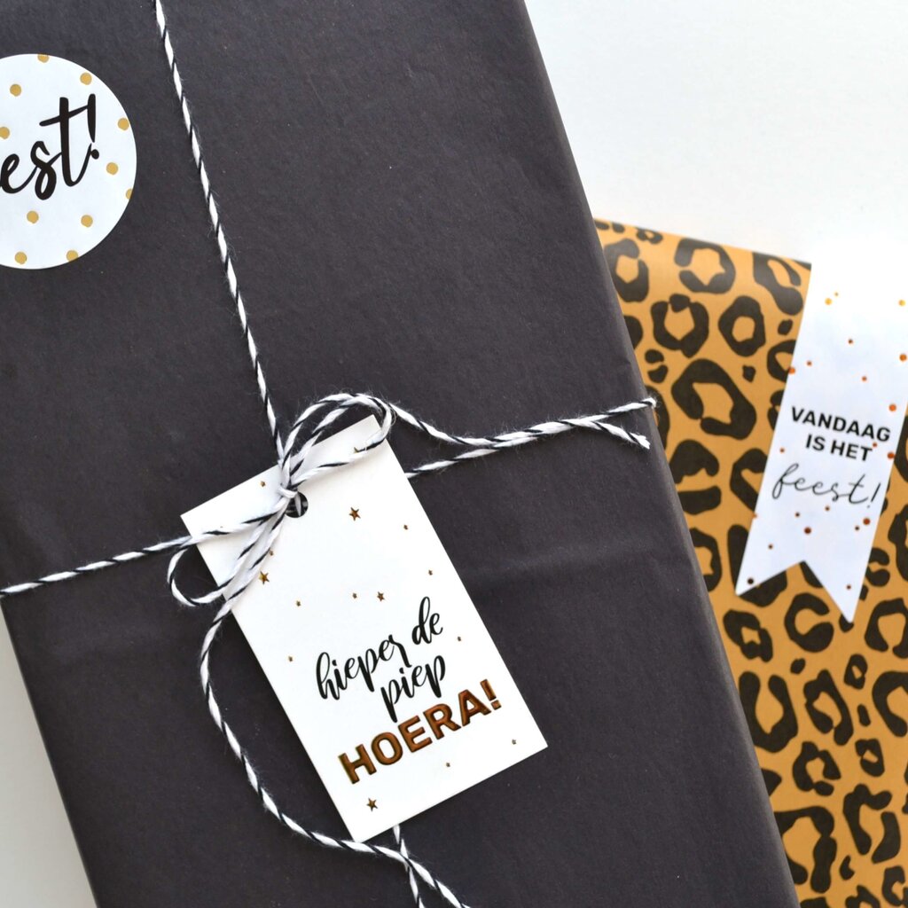 Sluitsticker - Feest! 10x