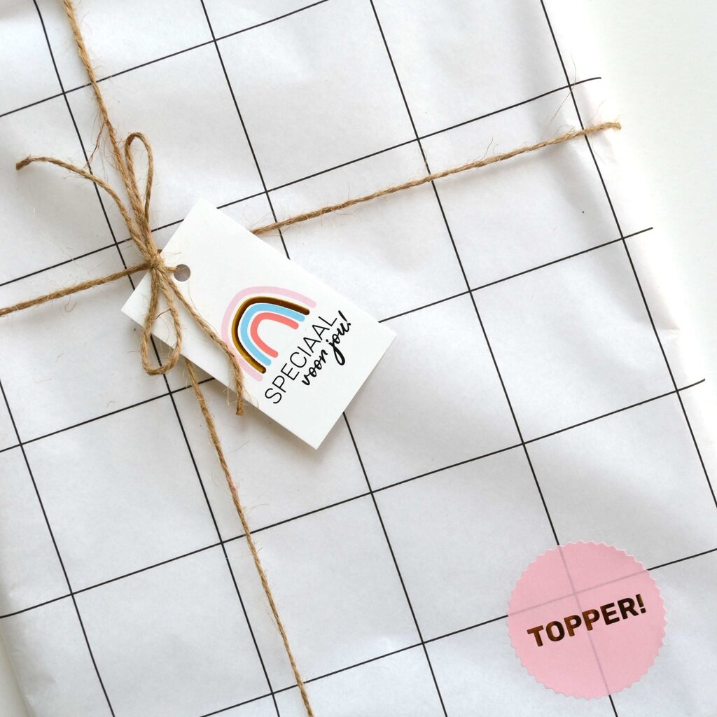 Sluitsticker - Topper 10x