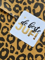 Sluitsticker - De beste juf 10x