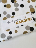 Sluitsticker - Goed gedaan kanjer! 10x