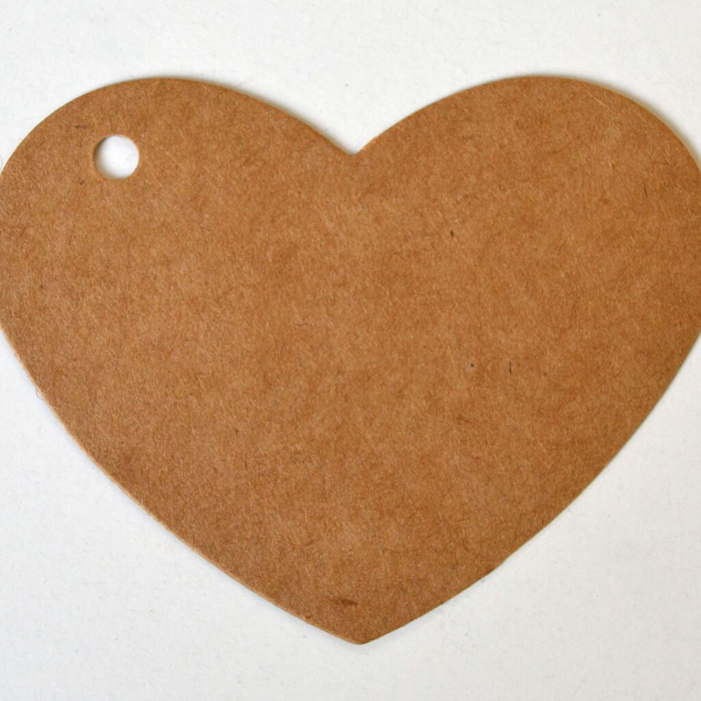 Label hart kraft 5x