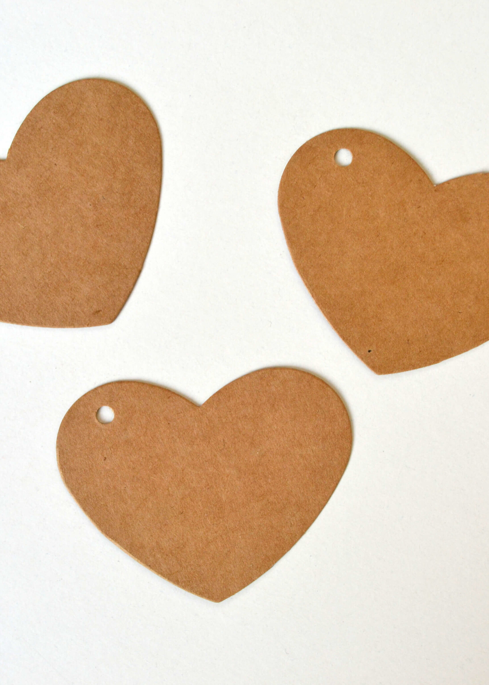 Label hart kraft 5x