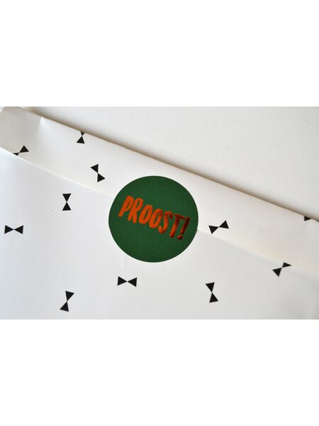 Sluitsticker - Proost! 10x