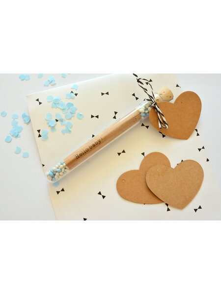 Label hart kraft 5x