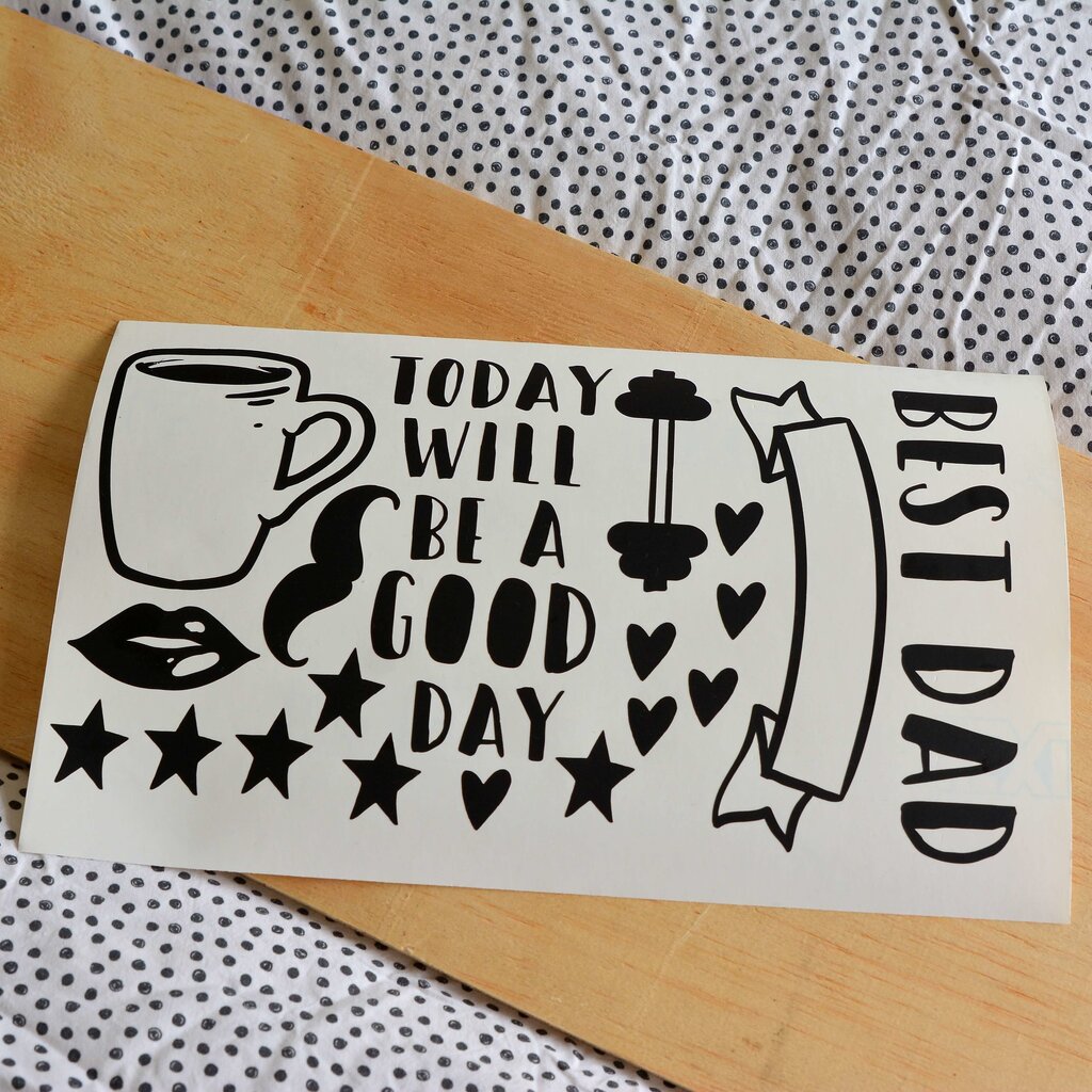 Stickers voor Vaderdag