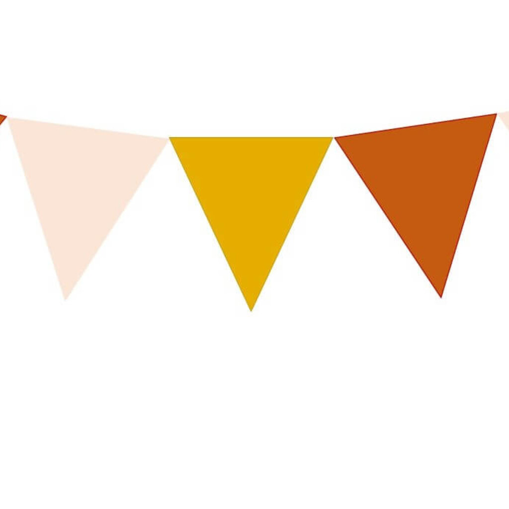 Muursticker vlaggen Medium (Kies je eigen kleuren)
