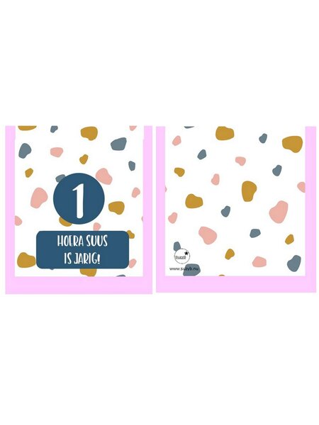 Knijpfruitwikkel roze luipaard (Printable)