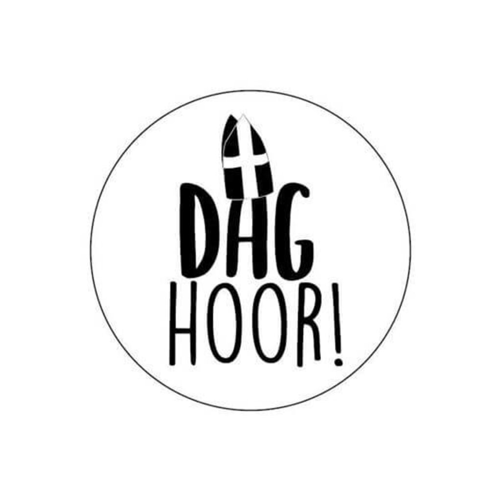 Sluitsticker dag hoor 10x