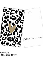 Cadeaulabel Cheetah 5x