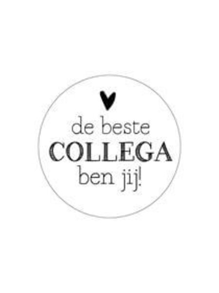 Sluitsticker De beste collega ben jij 10 x