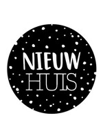 Sluitsticker nieuw huis 10x