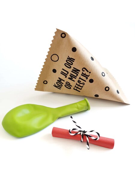 Printable Uitnodiging cadeauzakje