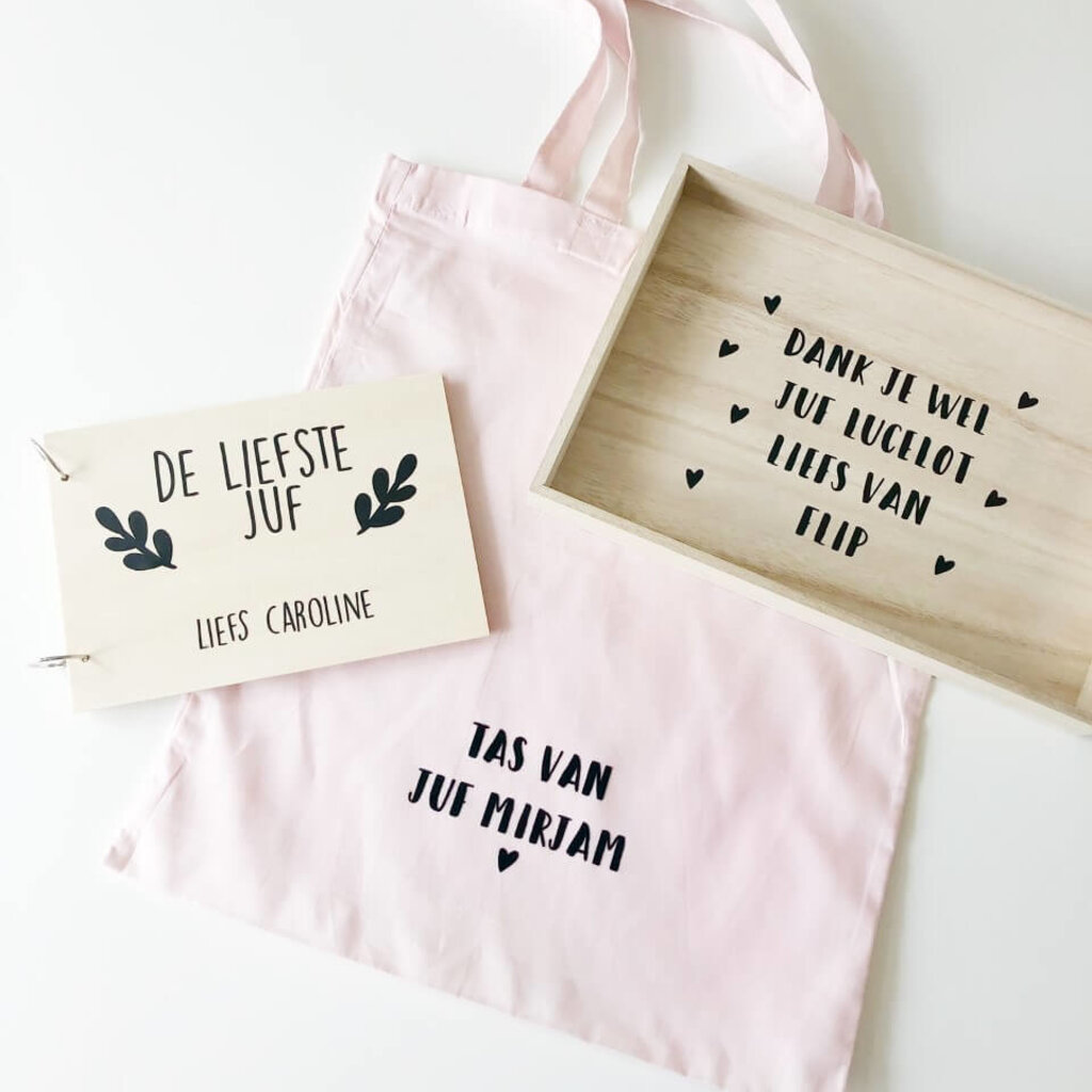 Tas juf + naam