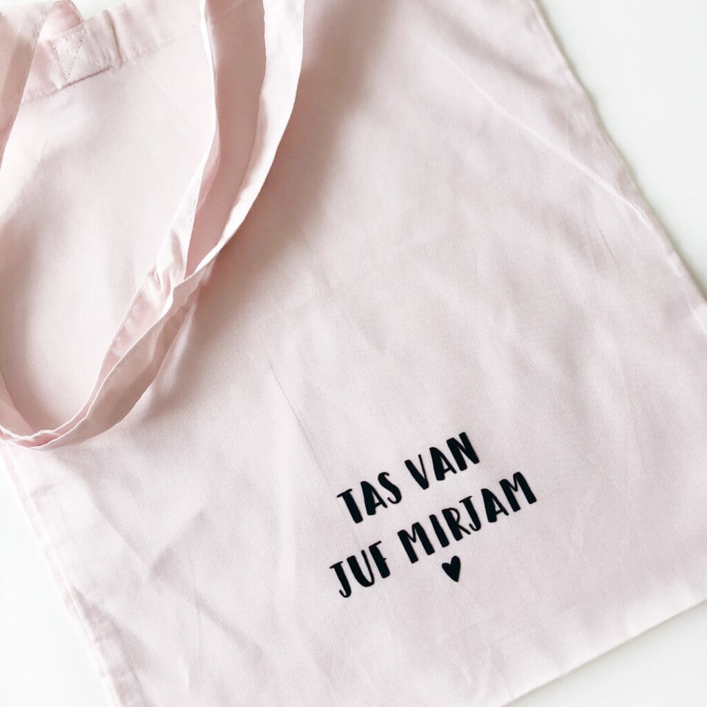 Tas juf + naam