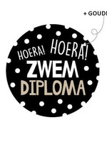 Sluitsticker zwemdiploma 10x