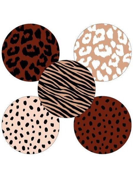 Sluitsticker Wildlife 10x