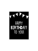 Cadeaulabel Happy birthday 5x