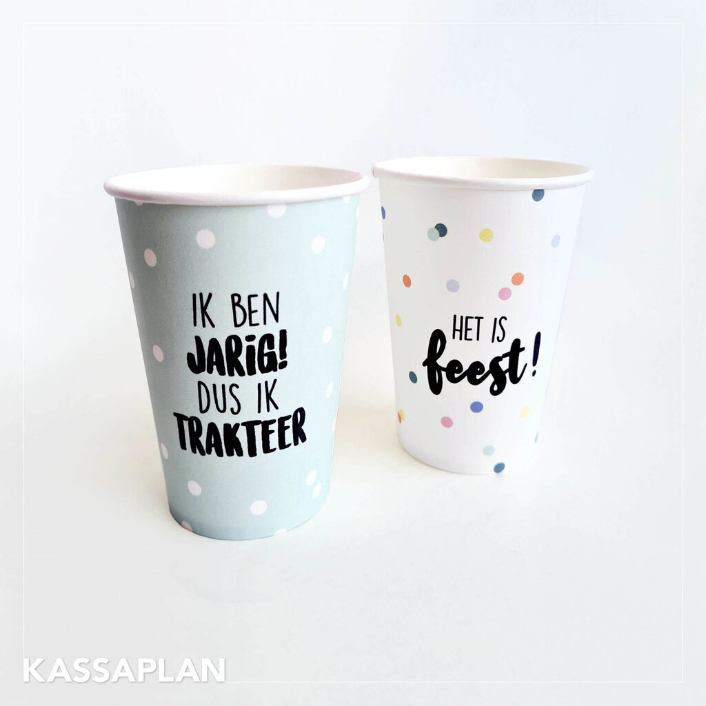 Beker Ik ben jarig, dus ik trakteer 5x