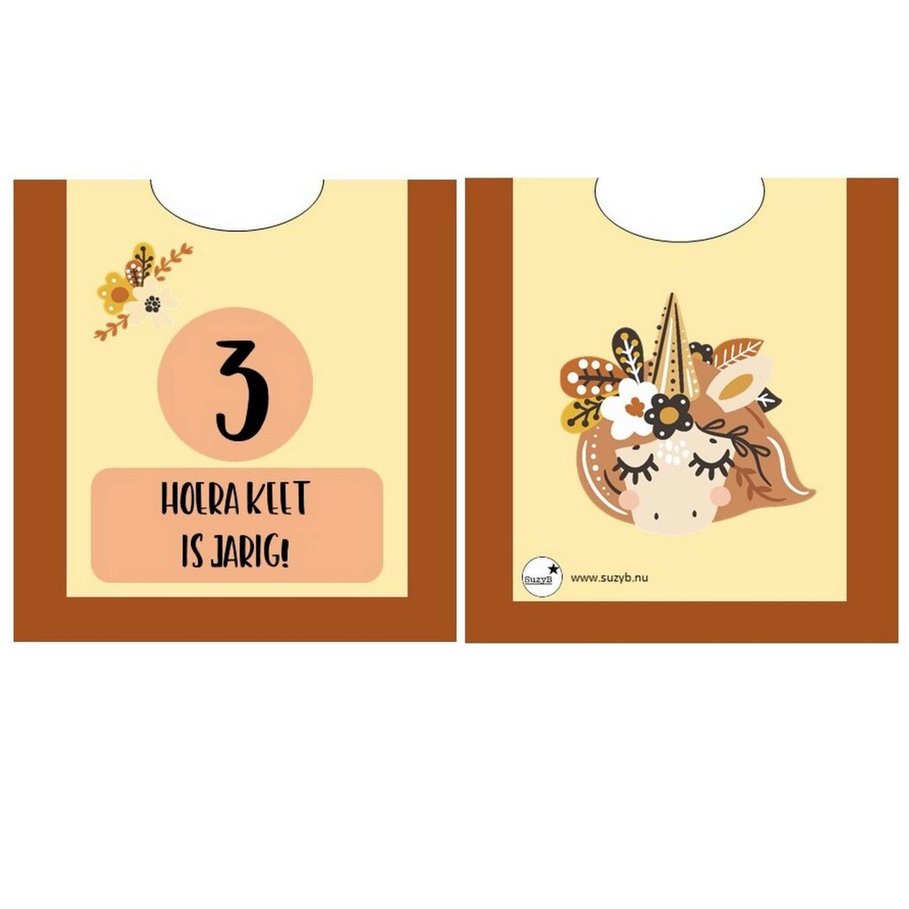 Knijpfruitwikkel  unicorn