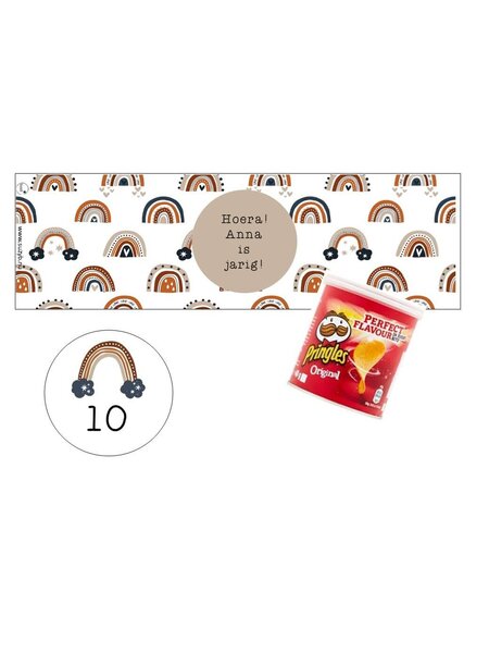 Printable Pringles Regenboog