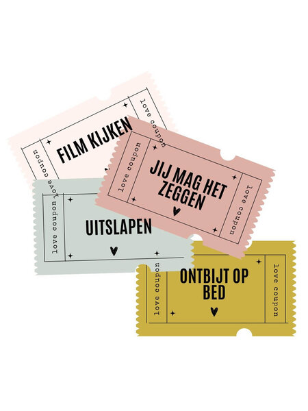 Printable Tegoedbonnen