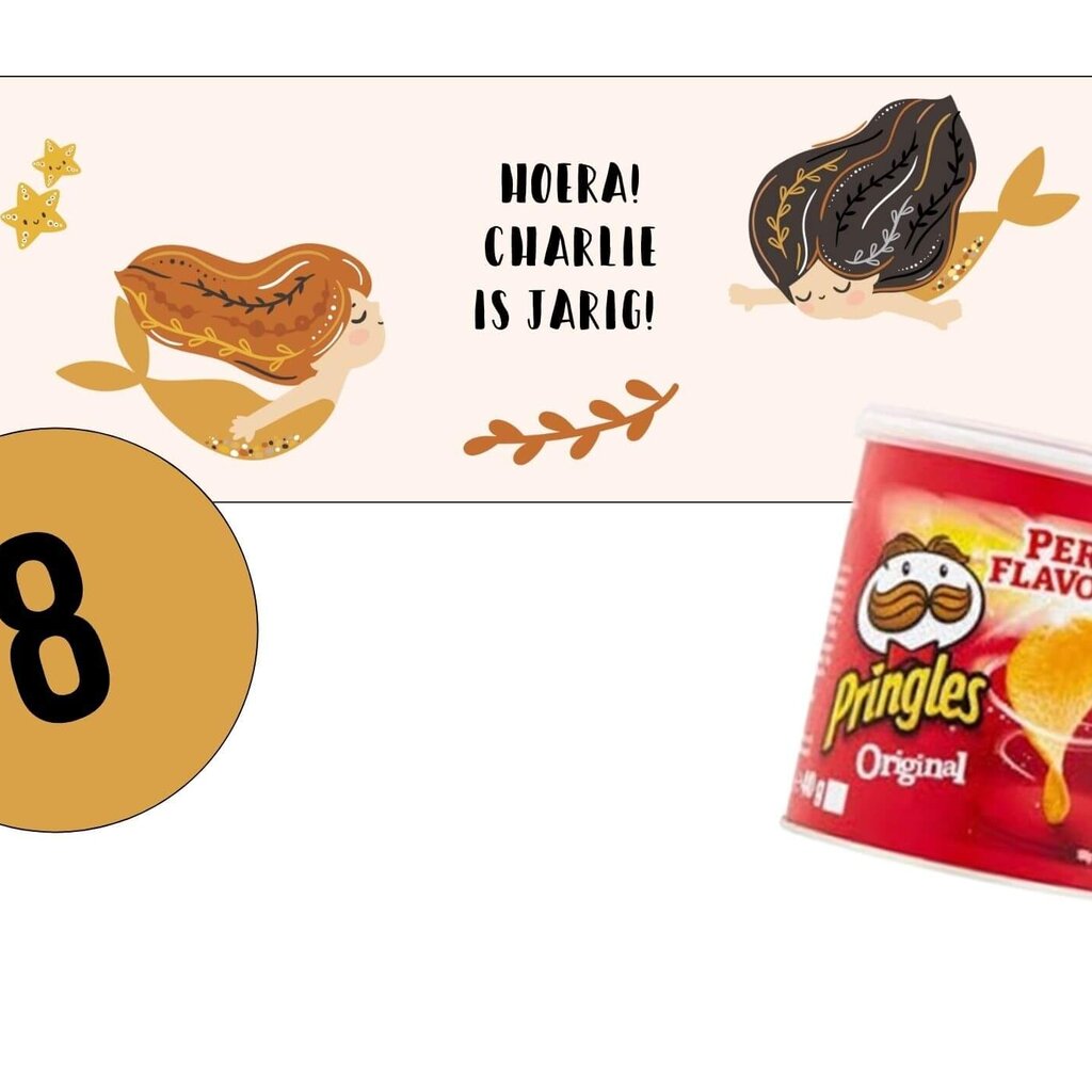 Printable Pringles  - Zeemeermin