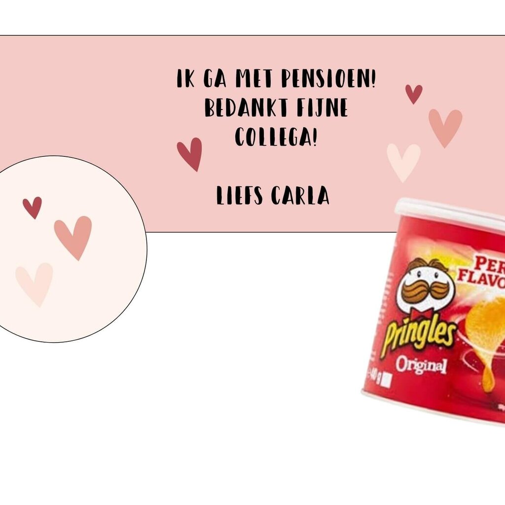 Printable Pringles  - Pensioen