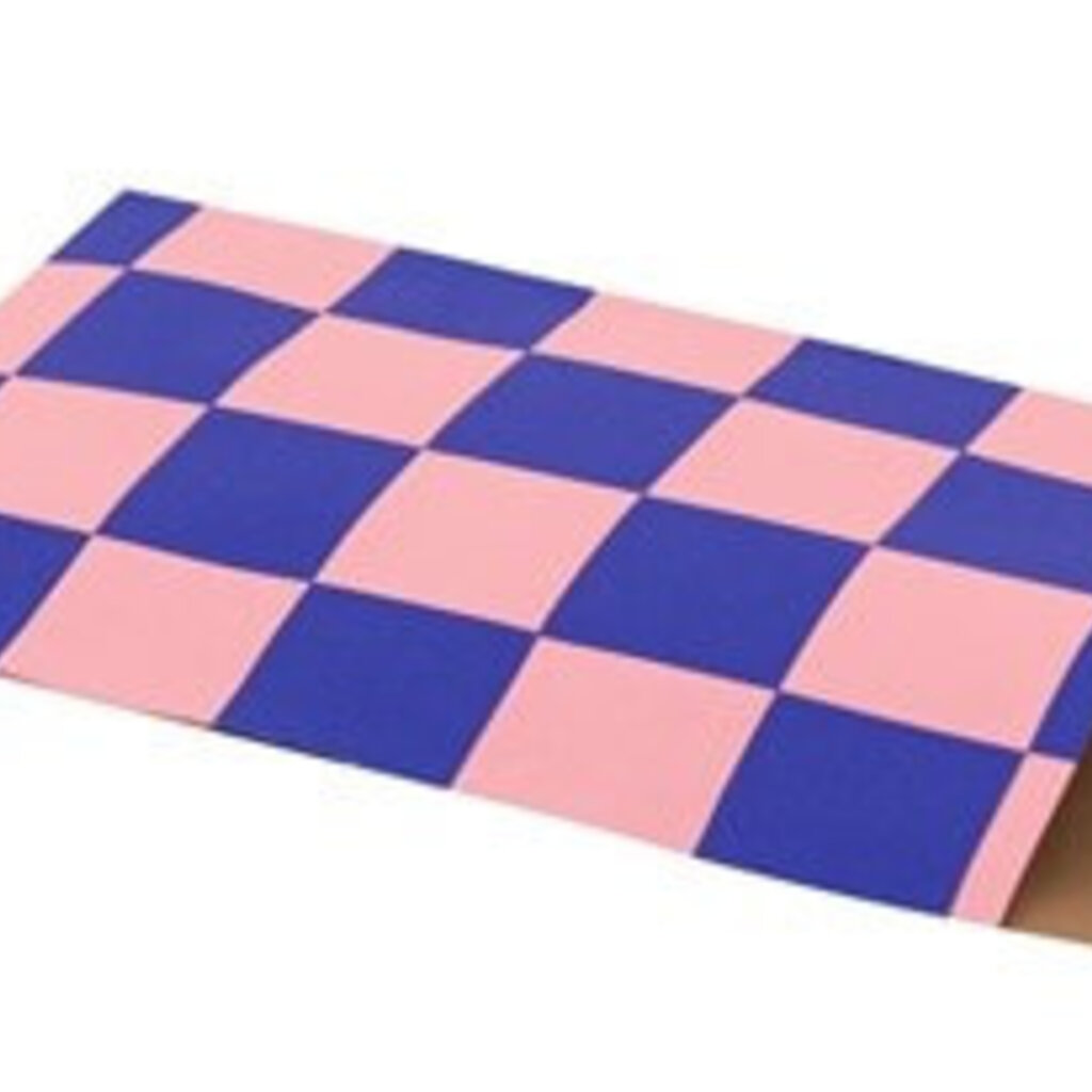 Cadeauzakjes blokken blauw roze 5x