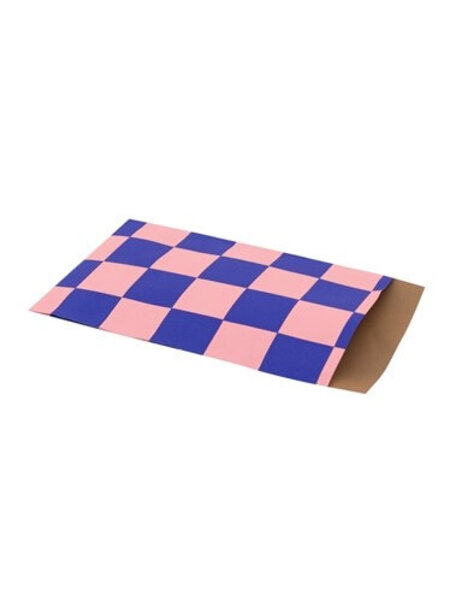 Cadeauzakjes blokken blauw roze 5x
