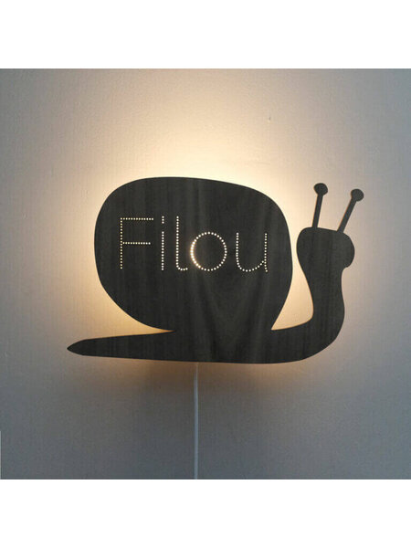 Wandlamp Slak