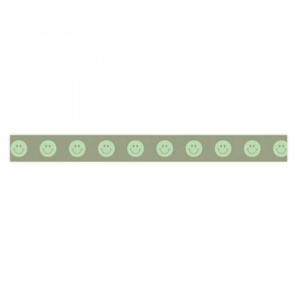 Cadeaulint Smiley Groen