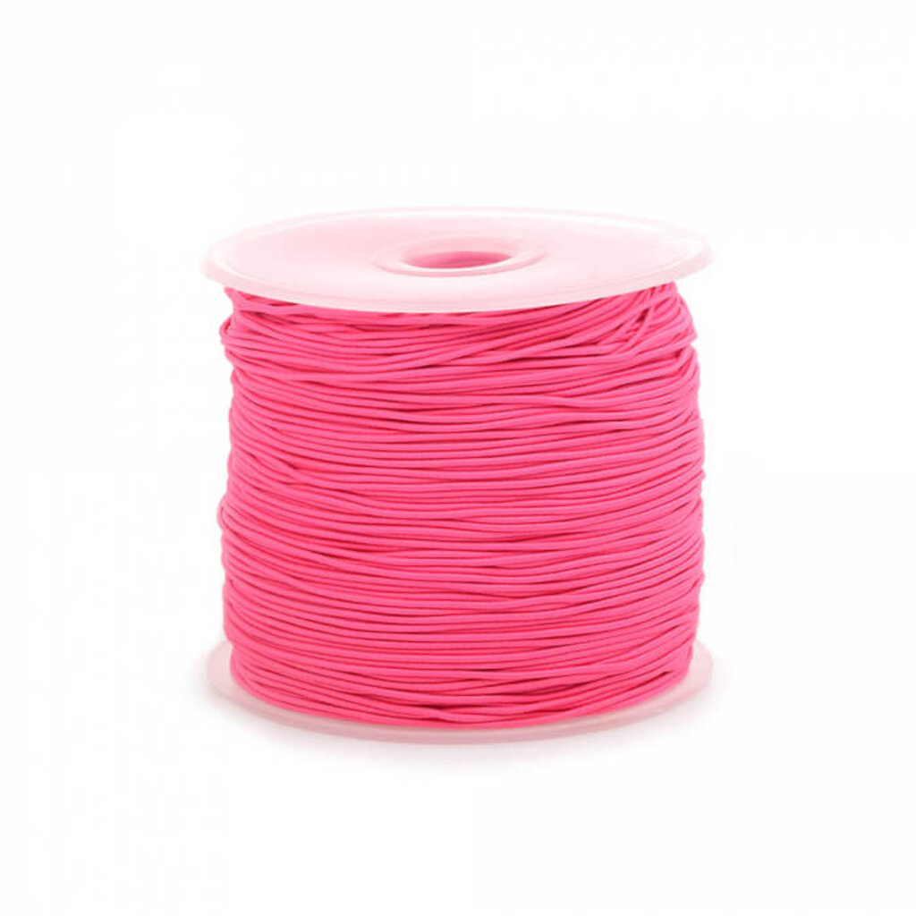 Elastiek neon roze (5 meter)