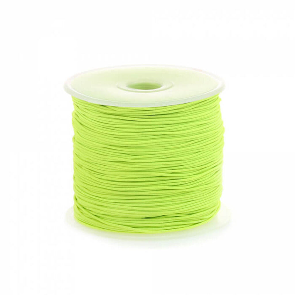 Elastiek neon geel (5 meter)