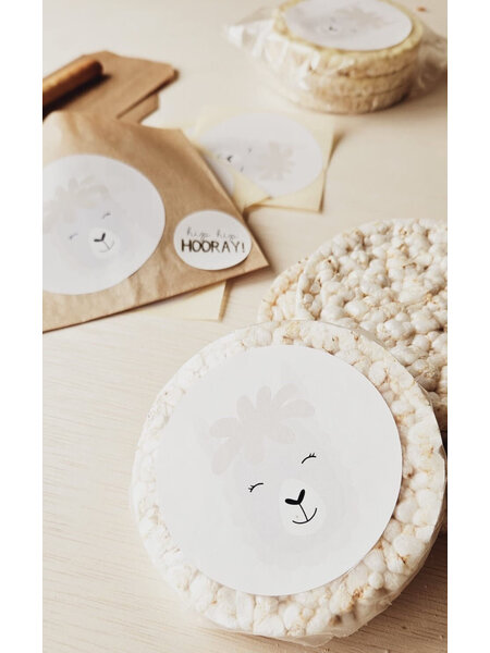 Koek stickers Lama