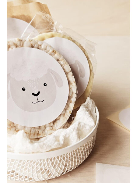 Koek stickers Schaap