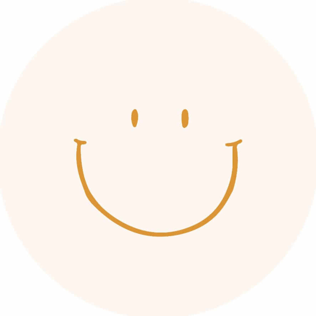 Koek stickers Smiley