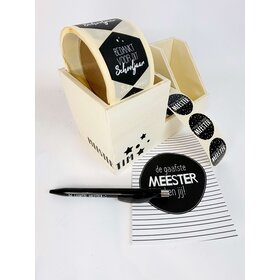  Pennenbak meester of juf XL