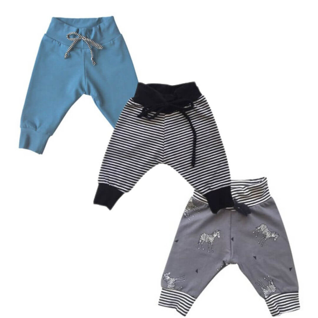 3 babybroekjes maat 62/ 68