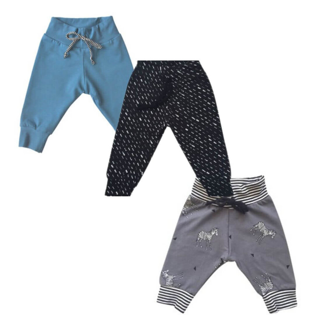 3 babybroekjes maat 50/56