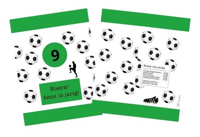 chipszakje voetbal