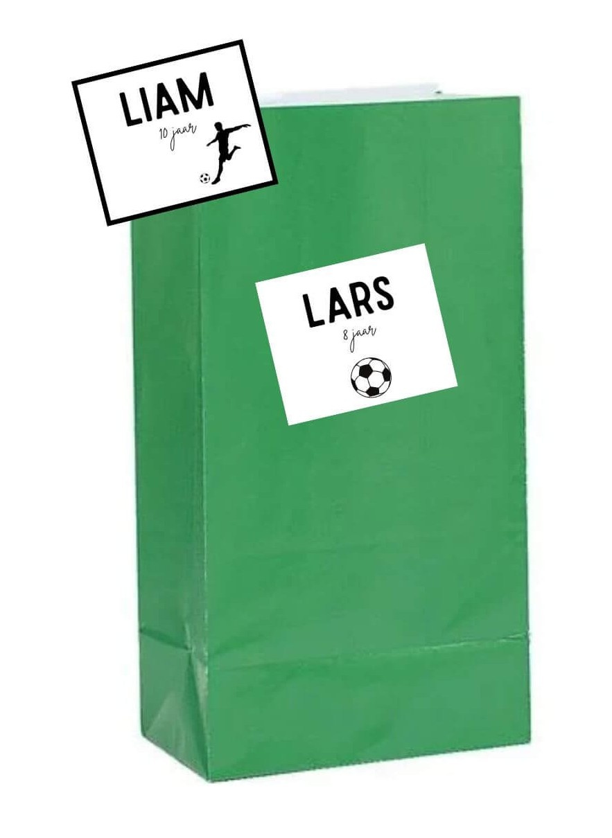 groen traktatie zakje