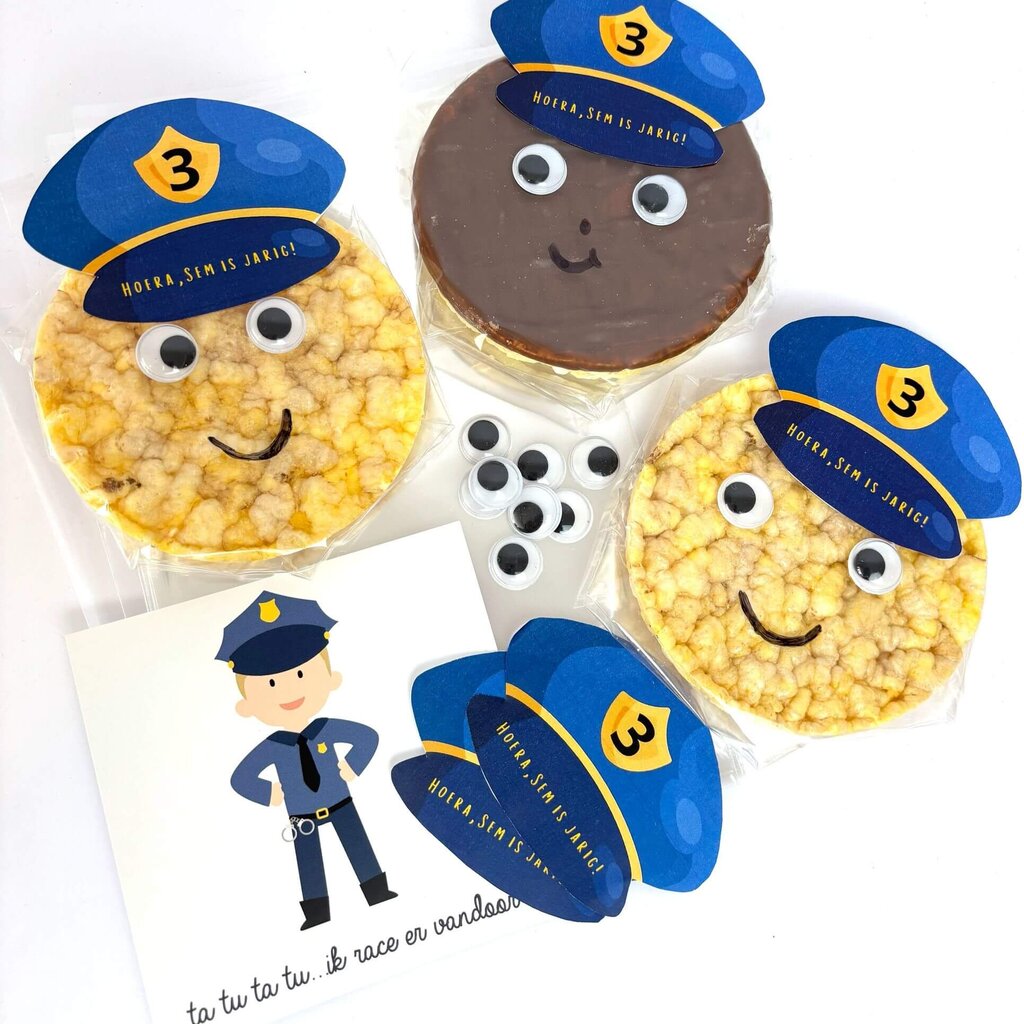 Koek printable Politie