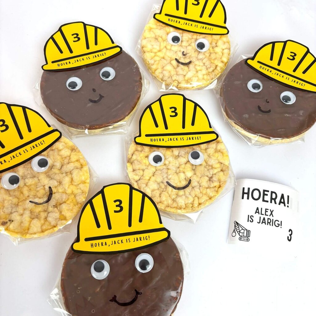 Koek printable Bouwvakker