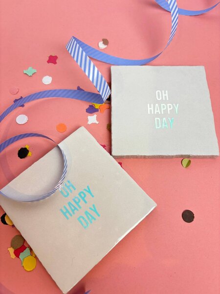 Tegeltje  Oh happy day