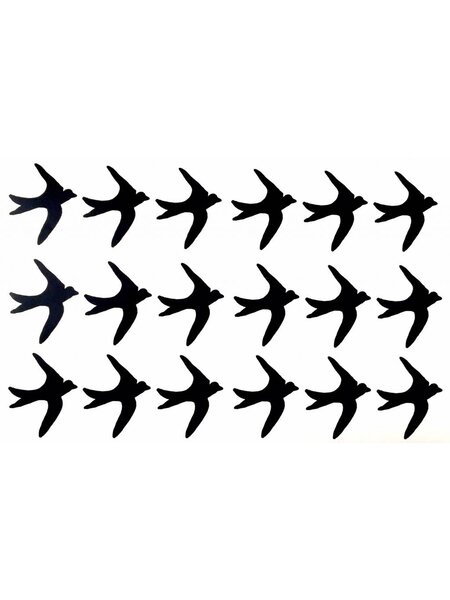 Muursticker vogel
