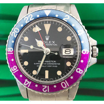 rolex gmt master purple